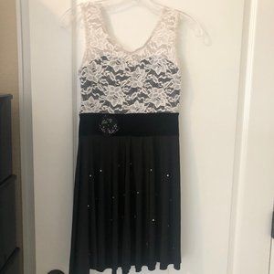 Jazz Ballet Dance Dress Costume Adult Med